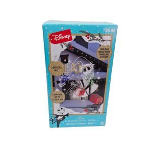 Jack Skellington Nightmare Before Christmas LED Whirl-A-Motion Static Projector